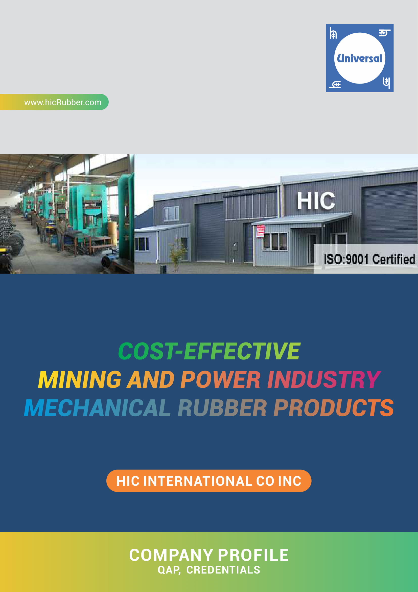 co profile hic mechanical rubber products credentials mining power industries