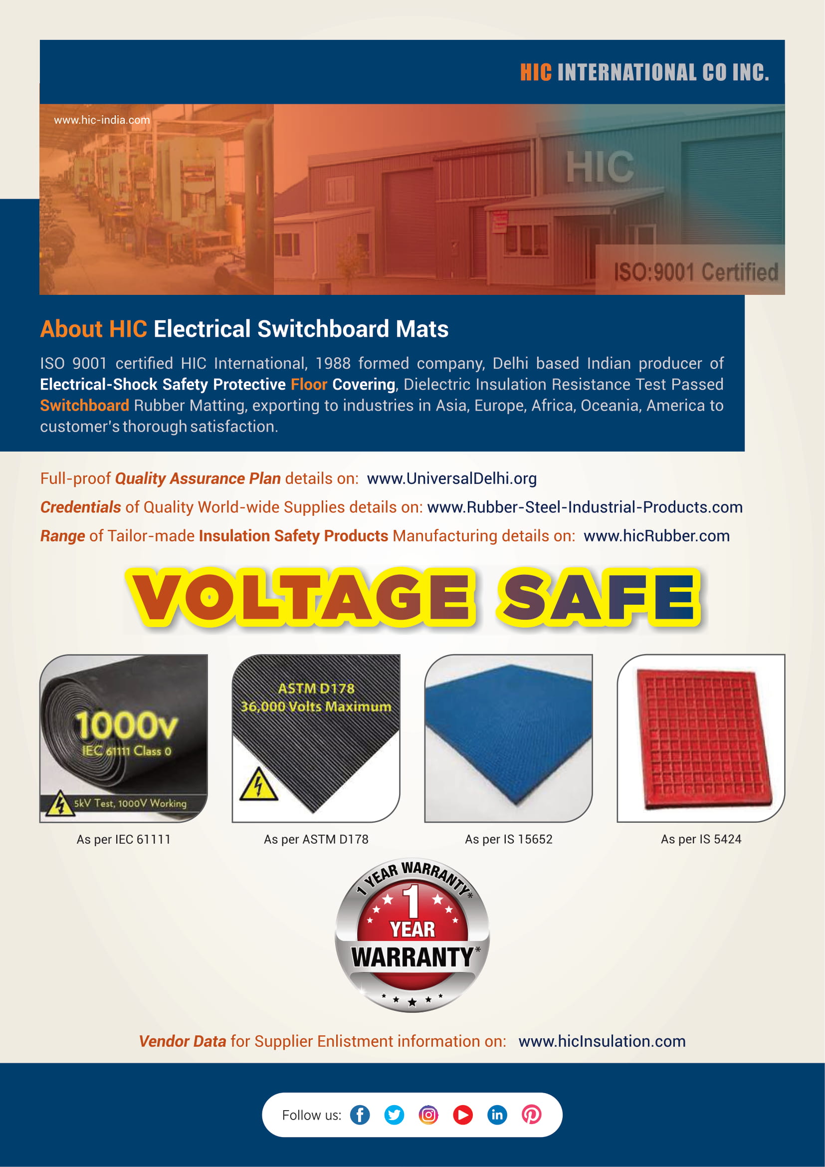 Lit MATS Electrical Switchboard HIC India