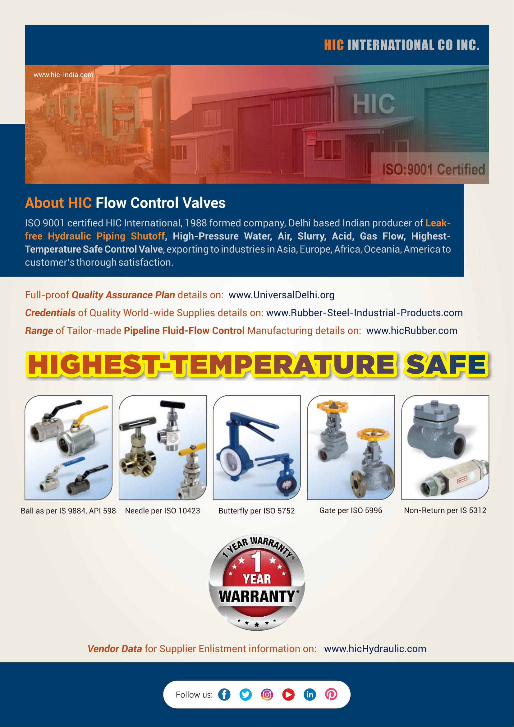 Lit VALVES Flow Control - HIC India