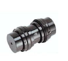 A machined steel RRL spacer coupling, its two halves bolted either side of a spacer. A machined steel RRL spacer coupling, its two halves bolted either side of a spacer.
